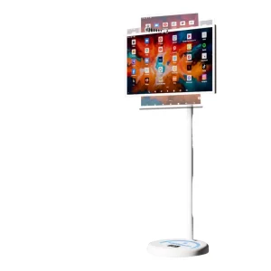 32 Inch Full HD Portable Smart Touch Screen LCD Monitor Rechargeable Android TV High-Brightness Full HD Elevator Subway 8GB RAM