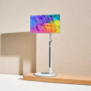 32 Inch Interactive Portable Smart Tvs Television Touch Screen Tv Android System Built in Camera Portable Display Screen