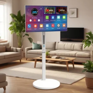 32 Inch Portable Android 13 Smart Display FHD Touch Screen TV & Monitor with 8+128GB Interactive