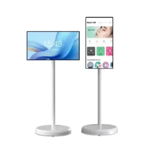 32 Inch Smart Interactive Touch Screen Android TV Portable Display with USB & Serial Interface for Home Watching