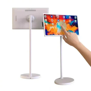 32 Inch Smart Mobile Screen Wireless Android 13 IPS Touch Display with Battery Wheel Smart TV