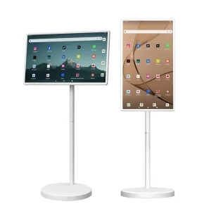32 Inch Smart Portable Android Tv Display for Home/living Room Android 15 Tablet PC Built in Battery Touch Screen Monitor