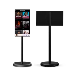 32-Inch Smart Screen Portable Monitor with UHD Touch Screen, Android OS(Support Google Store), Built-in Battery(4-6H)