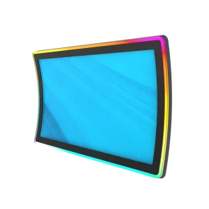 32” Monitor Market Games Display Smart Curved Touch Screen LCD Panel High Resolution FHD Video Gaming Monitor