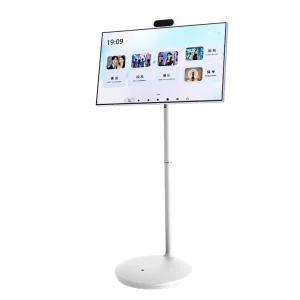 32″ Portable Android13 Smart Display Touch Screen HDTV VGA LED Backlight 75Hz FHD 12V DC Certified Business Home Use