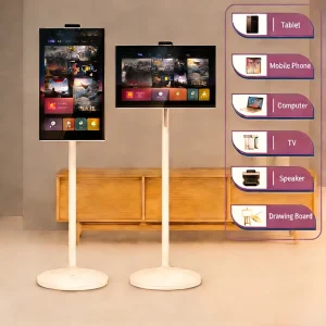32-inch IPS Panel 500cd/m Brightness Android 13 8GB RAM Adobe RGB 98% Versatile All-in-One Display Portable Eye-Protective Salon