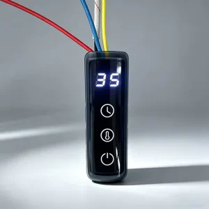 32 mm Round Tube Compact 68.6 19.6 mm Panel Cutout Wifi Smart Thermostat Temperature Controller Thermostat