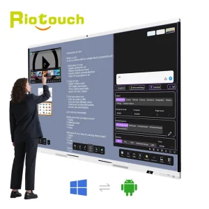 3576 Board AI Android Smart Teaching Board Assistant Voice Commands Interactive Board Education Solution