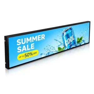 36″ 37″ 43″ 48″ 88″ Wide Screen LCD Bar Screen Monitor Capacitive Touch Direct-Lit LED Backlight for Supermarkets/Shopping Malls