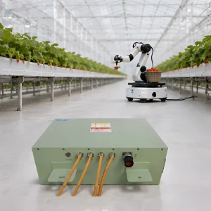 36V 120Ah LiFePO4 Agricultural Robot Battery Pack for Smart Farming Inspection Robot Smart BMS Fast Charge OEM Factory