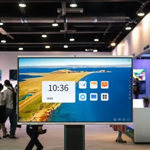 3840*2160 4K Display Pen or Finger Touch Smart Board Lcd Screen Tv All in One Pc Interactive Flat Panel 75 Inch