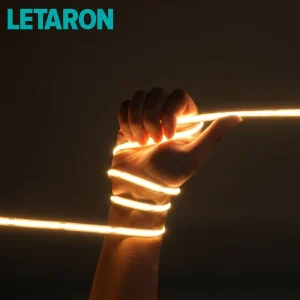 384LEDs m COB LED Strip 15W m CRI90 8mm Flexible Tape Light OEM Wardrobe Cabinet Lighting for Touch Control