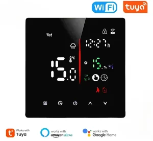 3A Water Heating Floor Thermostat WiFi Smart Thermostat