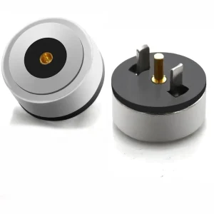 3A Waterproof Magnetic DC Connector, 2-Pin Round Male and Female Plug for Smart Home Appliances and Wearables