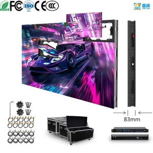 3D Big Advertising P4 P5 Outdoor LED Display Screen Video Wall Panel TV Waterproof Fast Heat Dissipation Die cast Aluminum