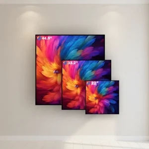 3D Digital Noise Reduction Intelligent Afterimage Elimination Smart Interactive Screen for Retail Smart Home Central Control