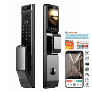 3D Face ID Smart Door Lock Tuya WiFi Camera Video Intercom Cerradura Inteligente Home