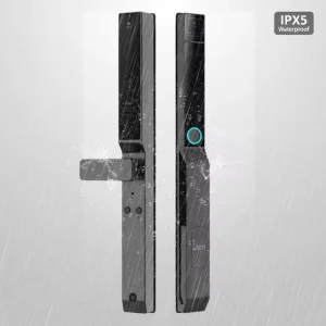 3D Face Recognition Fingerprint Smart Lock IPX5 Waterproof Tuya WiFi TTLock Compatible Cloud Storage Aluminum Door 300 Users