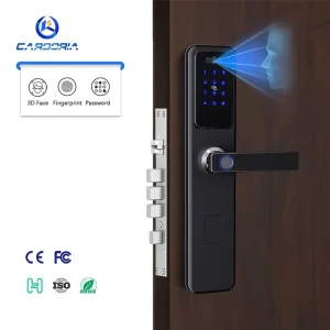 3D Face Recognition Smart Door Lock with Camera Cerradura Wifi Biometric Fingerprint Security Fully Automatic Smart Lock