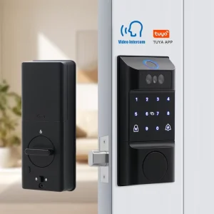 3D Face Recognition WiFi Smart Lock US Standard Biometric Fingerprint Digital Automatic Smart Deadbolt Door Lock