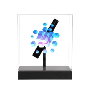 3D Fan Hologram 4K Desktop 3D Hologram LED Fan Display Smart Visual Home Decoration Device