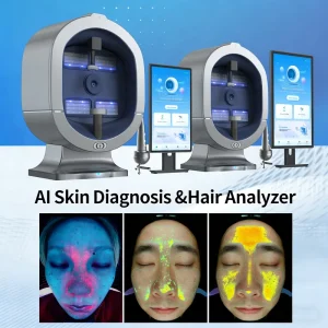 3D Intelligent Facial Skin Analyzer Scalp Testing Machine Home Use Artificial Intelligence Desktop Hair Loss Prevention