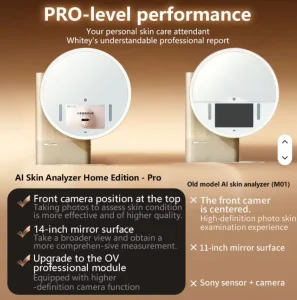 3D Skin Tester Machine Facial Skin Scanner Smart Skin Analyzer Portable Digital