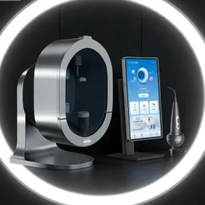 3D Smart Facial Skin Diagnostic Analyzer Intelligent Ai Scalp Analysis Machine Hair Loss Prevention Skin Tester Analyzer