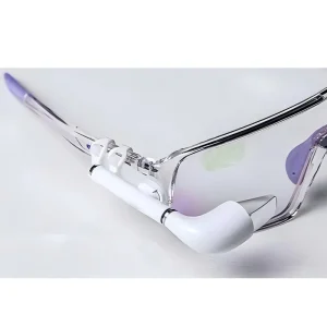3D Style AI Cycling Glasses with Full Color Display Smart AR HUD IP65 Waterproof Polarized 3D Type C Charging
