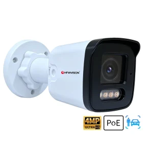 3K 5MP PoE IP Full Color Network Camera Hik Compatible Plug and Play Smart Dual Light Night Vision CCTV Security Bullet Camera