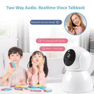 3MP 720P CMOS IP Camera Smart Home Indoor WiFi Two-way Audio Automatic Tracking Security Baby Monitor Memory Card 110