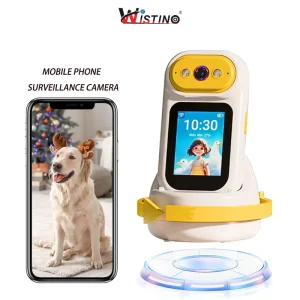 3MP Two Way Video Voice Camera Night Vision Full Color Motion Detection Alarm Indoor Baby Monitor Camera