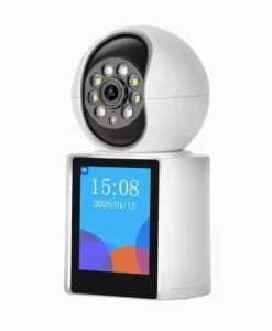 3MP WiFi Baby Monitor Camera 2.8 Inch Screen Two-Way Audio Video Calling CMOS Night Vision Motion Detection Smart Home IP Camera