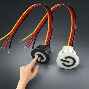 4 1PCS Smart Dimmable Home Touch Sensor Button Controller Switch for DC5V 12V 24V Smart Home Light Strip LED Dimmer Controller