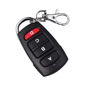 4 Button 433.92mhz RF Wireless Smart Home Rolling Code Remote Control Product Type Remote Controls