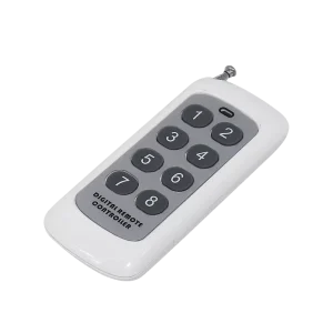 4 CH EV1527 Learning Code Universal Wireless 433MHz Garage Door Opener Remote Control Switch for Smart Homer