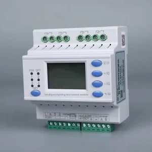 4 Channel Smart Lighting Time Control Module 20A 30A 50A RS485 Modbus Timing Switch for Hotel Commercial Building Automation