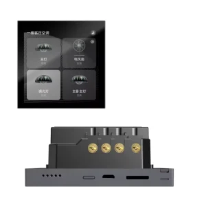 4″ IPS Smart Panel Supported Smart Lighting Control System for Home Hotel Guest Room with WiFi USB Power Source