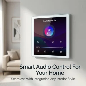 4 Inch Mini Plastic Wall Mounted for Amplifier Speaker for Background Music Control