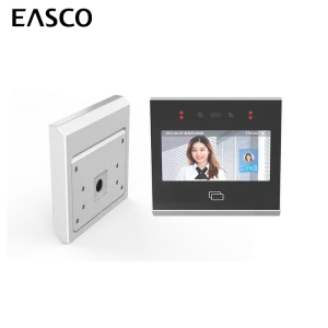 4 Inch Small Size Aluminum Alloy Face Recognition Terminal Access Control System Biometric Time Attendance Machine for Office