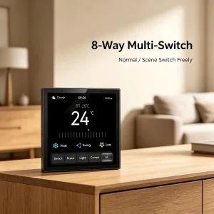 4-Inch Smart Central Control Panel WiFi Zigbee Home Tuya Screen Scene Wall Switches Automation System Smart Home Products