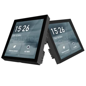 4 Inch Smart Home Intercom System WiFi Zigbee PC Material Controls 100+ Smart Home Kits Devices 24V Max. Voltage 10A Max.