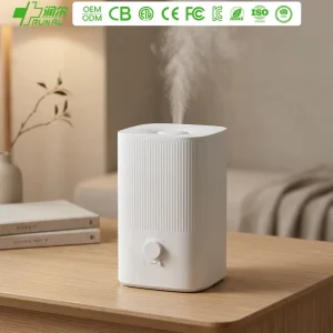 4 Liter Electric Cool and Warm Mist Night Lamp Led Light Ultrasonic Air Humidifier for Bedroom