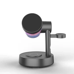 4 in 1 Wireless Station 25w Fast Charging Magnetic Desktop Phone Earphone Smart Watch Charger Stand Best Selling Products