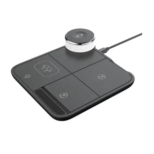 4-in-1 Foldable Wireless Charger for Earbuds, Phone, and Watch, 15W Smart Fast-Charging Business Promotional Gift Set