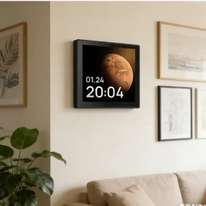 4-inch Anti-fingerprint Touch Screen Smart Control Panel Built-in Alexa Video Door Phone Motion Detection Water