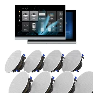 4 way Speakers Multi functional Tuya Android 10 Flip Design Central Control Panel Electric 5G Music Background Smart Home Hotel