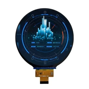 4.0 Inch Round IPS TFT LCD Display 720×720 Resolution MIPI Interface LCD Module Screen for Raspberry Pi & Smart Devices