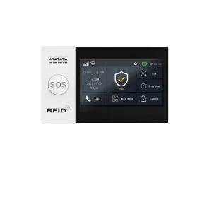 4.3” Touch Screen GPRS SIM Card Wireless Wired Intrusion Alarm Smart Life App WiFi ABS Motion Sensor Security Alarm System