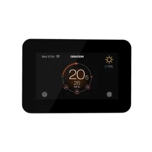 4.3inch Capacitive Color Touch Screen Smart Intelligent Wlan Thermostat for Underfloor Heating